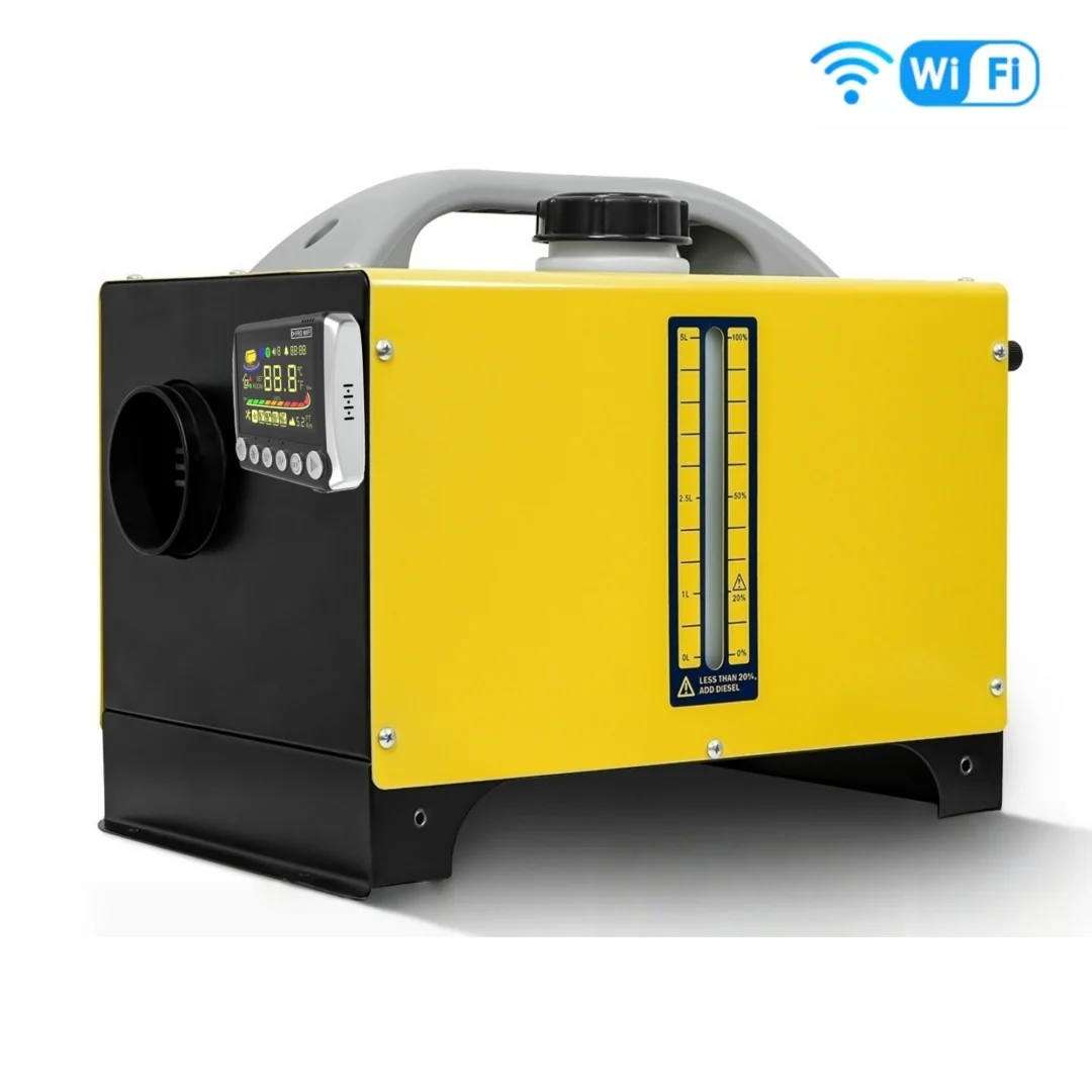 Sunster A2013ST Diesel Heater 8KW 12/24V 110-240V, Plus A2409PW Switch All in One WIFI Bluetooth Version - Image 3