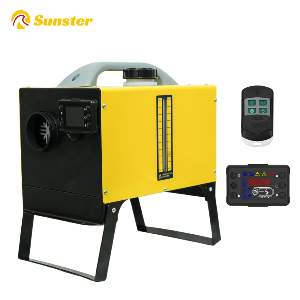 Sunster A2013ST Diesel Heater 8KW 12/24V, All in One Classic Version - Image 4